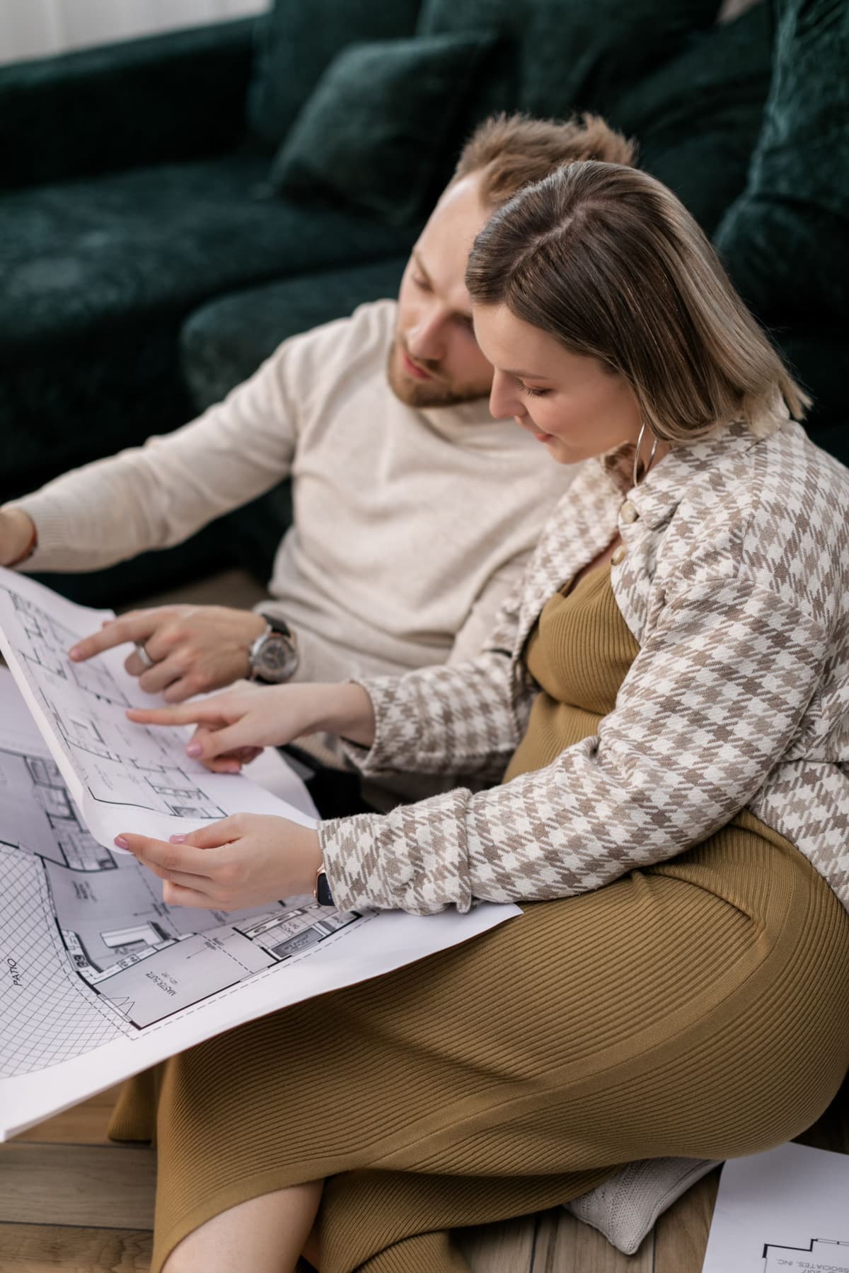 Professional contractor performing construction work on a real job